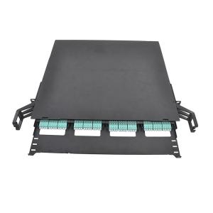 Quality Rack Mount 1U UHD MPO MTP LC 144 Port Fiber Optic Patch Panel wholesale