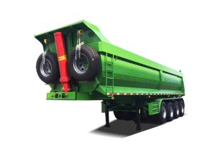 Quality Q345 Carbon Steel Low Bed Container Trailer Heavy Duty Leaf - Spring Suspension wholesale