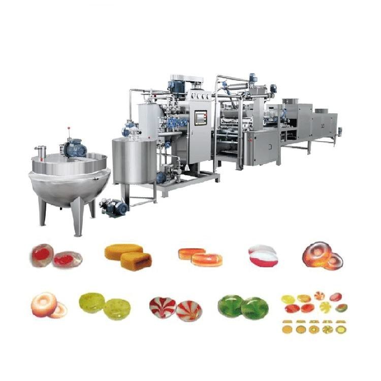 Hard boiled candy making machine hard candy production line with low price