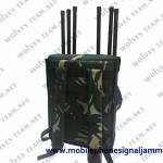 Military High Power RF Signal Backpack Jammer Durable GSM 3G 4G Cell Phone Drone