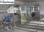 Automatic 3/5 Gallon Barrel Bottle Filling Equipment , Pure Water Plant Water