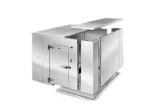 China Vegetable Seafood Cold Storage Room 75mm Panel Thick Meat Freezer Air Conditioner on sale
