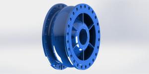 Quality 2 - 40&quot; Non Slam Check Valve Anti Water Hammer For Industrial Piping System wholesale