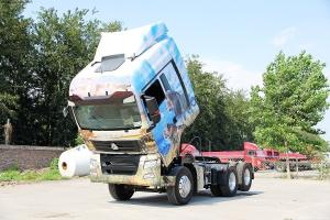 Quality Low Oil Consumption 6*4 Tractor Truck Head Large Volume Fuel Tank 400L wholesale