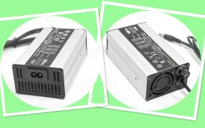 Quality 48 volt 2 amps Li battery charger, mini type with light weight aluminum housing, 110 to 240 wide input wholesale