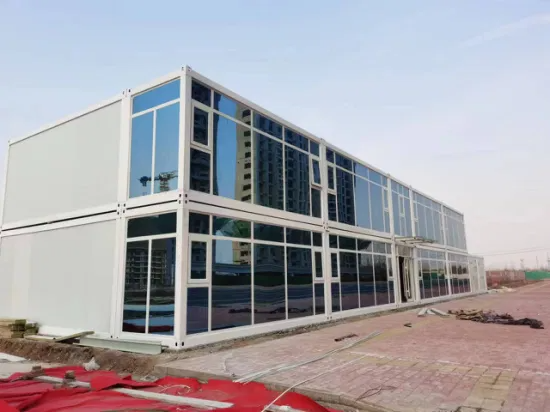 Modular Multi-Function 40FT Flat Pack Shipping Container Villa House for Office Needs