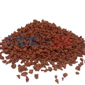 Quality Food Grade Rubber Mulch Pallet Safety Soft EPDM Granules Chopped Rubber For Playground wholesale