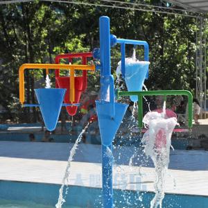 Quality Commercial Water Park 5 In 1 Fiberglass Pouring Water Buckets For Splash Zone wholesale