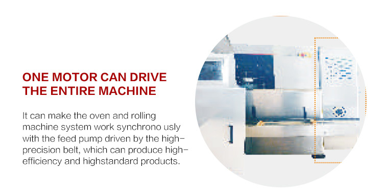 SS Automatic Biscuit Making Machine 10kg / Hour Gas Consumption