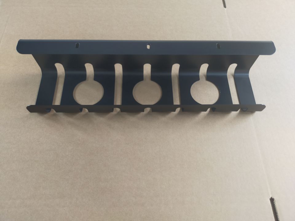 Wire Management Rack Under The Table 1mm Thickness ISO ROHS Certified for Home and Office