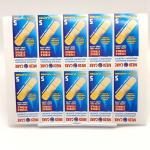 Household Removable Printable Labels Waterproof BOPP Plastic Water Bottle Labels