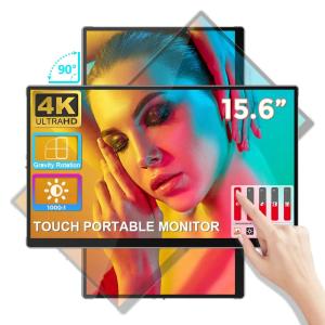 Quality Patented Slim Bezel Laptop External Screen 15.6 Inch 4k Macbook Portable Monitor wholesale