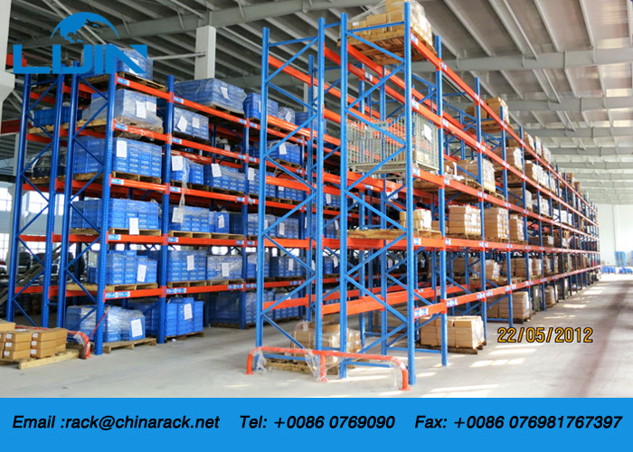 Steel Heavy Duty Storage Racks For Warehouse 800-6,000 Kgs / Beam Level