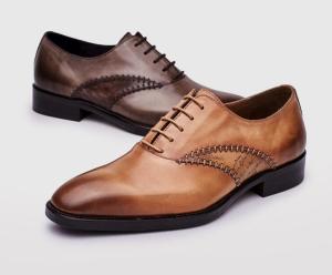 Quality Fashion Men Formal Dress Shoes Genuine Leather Mens Black Lace Up Dress Shoes wholesale