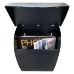 Mail Holder Decorative Metal Street Modern Mail Box Outdoor Wall Mounted