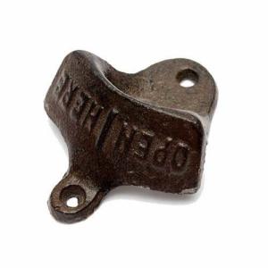 Quality Unique Design Cast Iron Folk Art Opener Here Bar Horse Wall-mounted Beer Bottle Opener wholesale