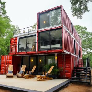 Quality Foldable Flat Pack Container House , Office Container House Modular Prefabricated House wholesale