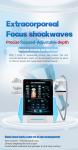 Focused Shock Wave Therapy EMFOCUS Regeneration Therapy Machine for Pain Relief