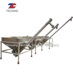 Quality Simple Structure Inclined Screw Feeder For Ceramic / Food / Plastics Industry wholesale