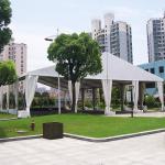 Aluminum Frame 50x100 Tent Clear Span PVC Wedding Event Party Marquee