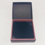 Book Style Jewelry Paper Box Black Color Cardboard Jewellery Packaging