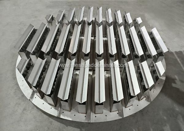 Water Chemical Tower Internals Distributor In Distillation Column Stainless