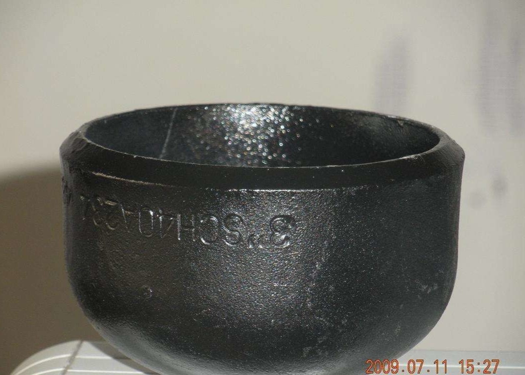 Pressure Vessel Carbon Steel Pipe Cap 48" Welded