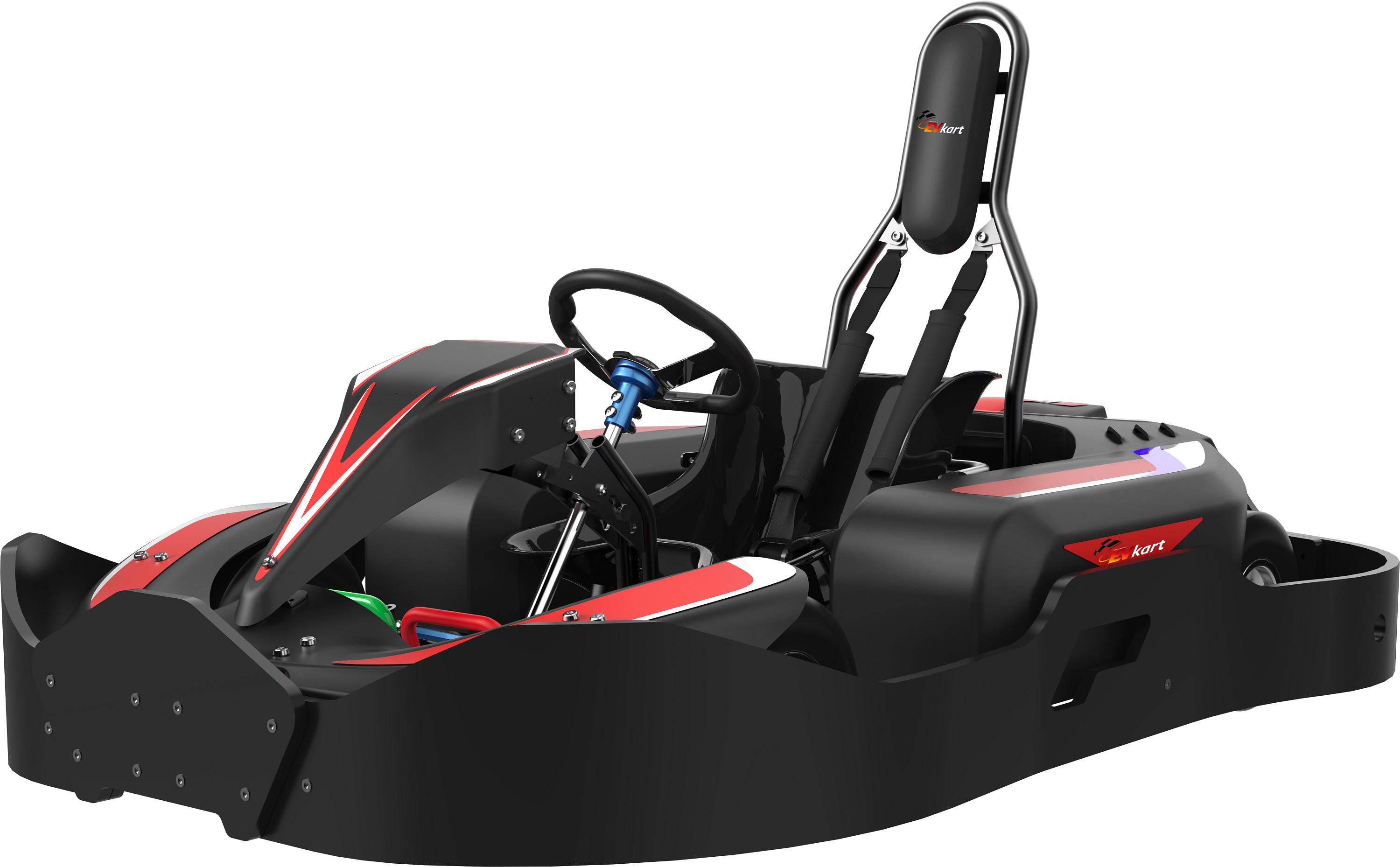 90km/h Childs Electric Go Kart With 4130CrMo Steel Frame