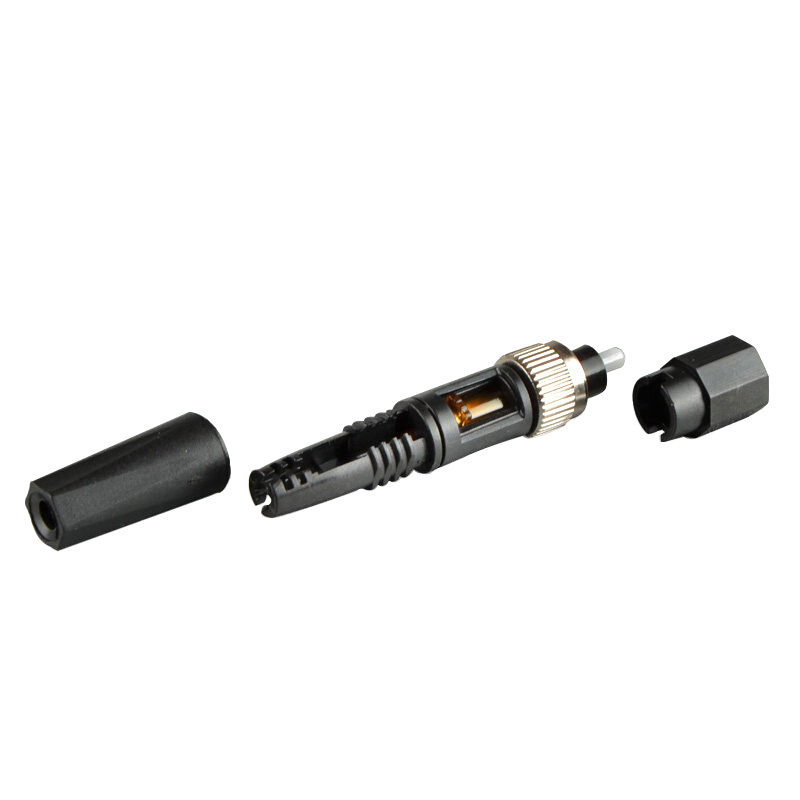 Drop Cable Single Mode Splice Fiber Optic Fast Connector