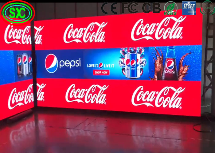 Indoor Led Advertising Display P2.5 P3 P4 P5 Led Display Screen For Shopping mall , meeting room , church