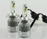 Aluminum Motorcycles / Car C6 Led Headlight 72 Watt 8000LM Long Life Span