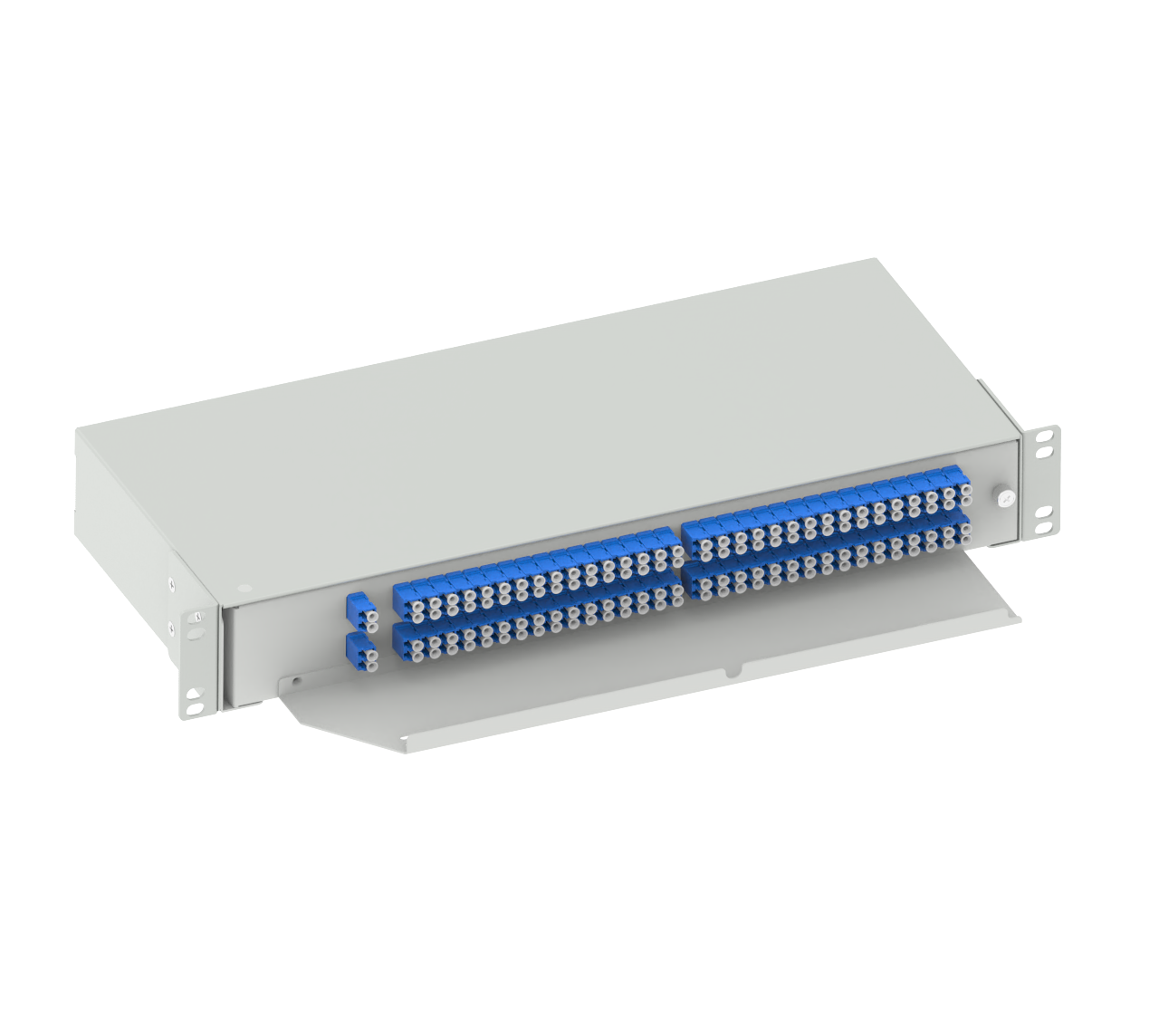 FTTX Network 19inch Fiber Optic Splitter Patchpanel Sub ODF Swing Type for in Systems