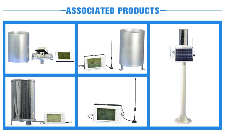 ABS PC Material Irrigation Pluviometer Rain Sensor Tipping Bucket Rain Gauge 1.6kg