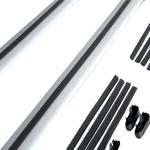 Adjustable Roof Rack Cross Bars 94cm-117cm Power Coating
