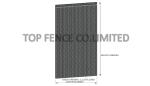 3D wire mesh fence panels