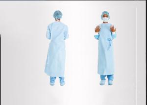 Quality Eco - Friendly Operation Theatre Gown Size S - 3xl Weight 35-60gsm wholesale