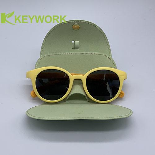 Kid Durable PE Pouch Fashionable Soft Sunglasses Case Shakeproof Drawstring