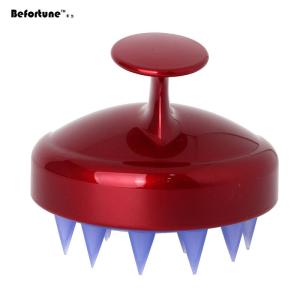 Quality Hand Held Silicone Shampoo Brush , Scalp Massage Brush For Hair Growth wholesale