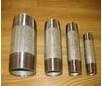 Quality galvanized steel pipe nipple BS1387-1985 with NPT thread wholesale