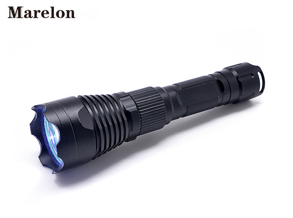 Tactical Torch LED Rechargeable Flashlight 18650 Battery With Aluminum Alloy Material