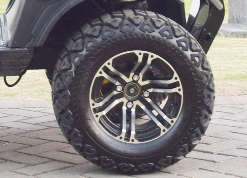 4 Wheel Electric Club Car Golf Cart Maximum Speed 30-50Km/h Electric Fuel Type Lifted 4 Passenger
