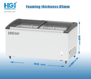Quality Commercial Deep Chest Freezer 14 Cubic Feet ODM wholesale