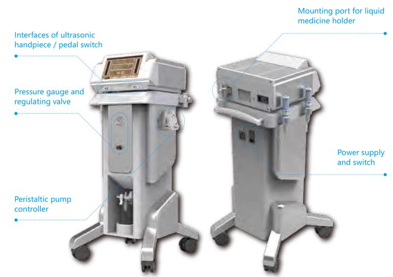 Factory price for the Wound debridement system ultrasonic wound debridement machine