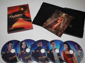Quality Hot sale tv-series dvd boxset 5DVD 180g Flash season1 new Video Region free wholesale