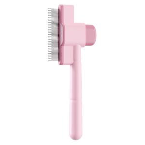 Quality Premium Pet Grooming Comb – ABS Self-Cleaning Flea &amp; Deshedding Tool for Cats and Dogs, Stainless Steel Needles, Wholesale Supply wholesale