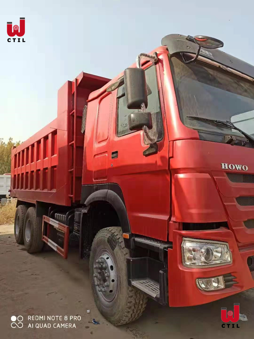 Used dump truck