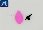 Colorful Clear Hand Squeeze Air Pump , Medical Grade PVC Inflation Bulb