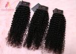 Clean And Soft Virgin Indian Hair / Kinky Curl Sew In Weave Hair 30"