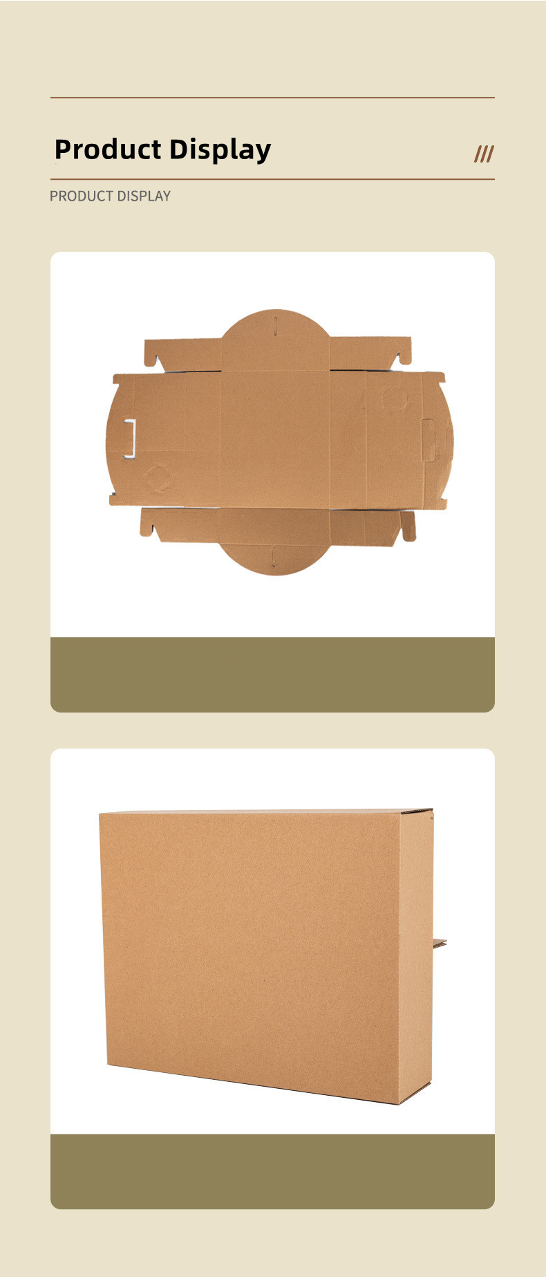 Sustainable Fried Chicken Boxes Packaging Meal Paper Box UV Coating