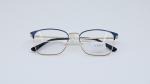 Mens Business Classic Eyewear Square shape optical frames metal spring hinges